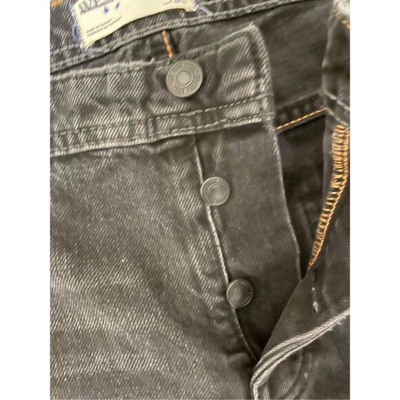 Free People Cooper Studded Low-Rise Boyfriend Jeans Size 32 - Picture 5 of 8